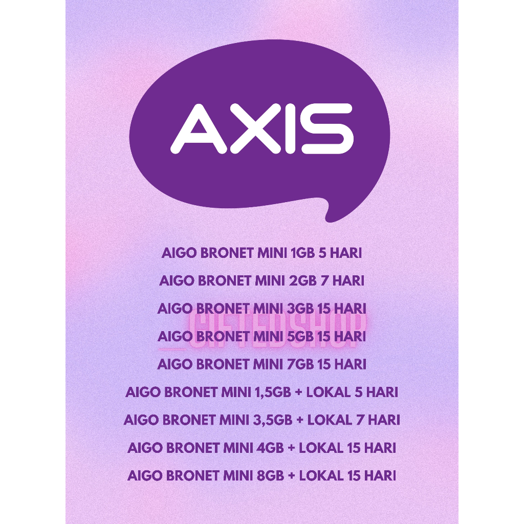 AXIS AIGO BRONET Mini