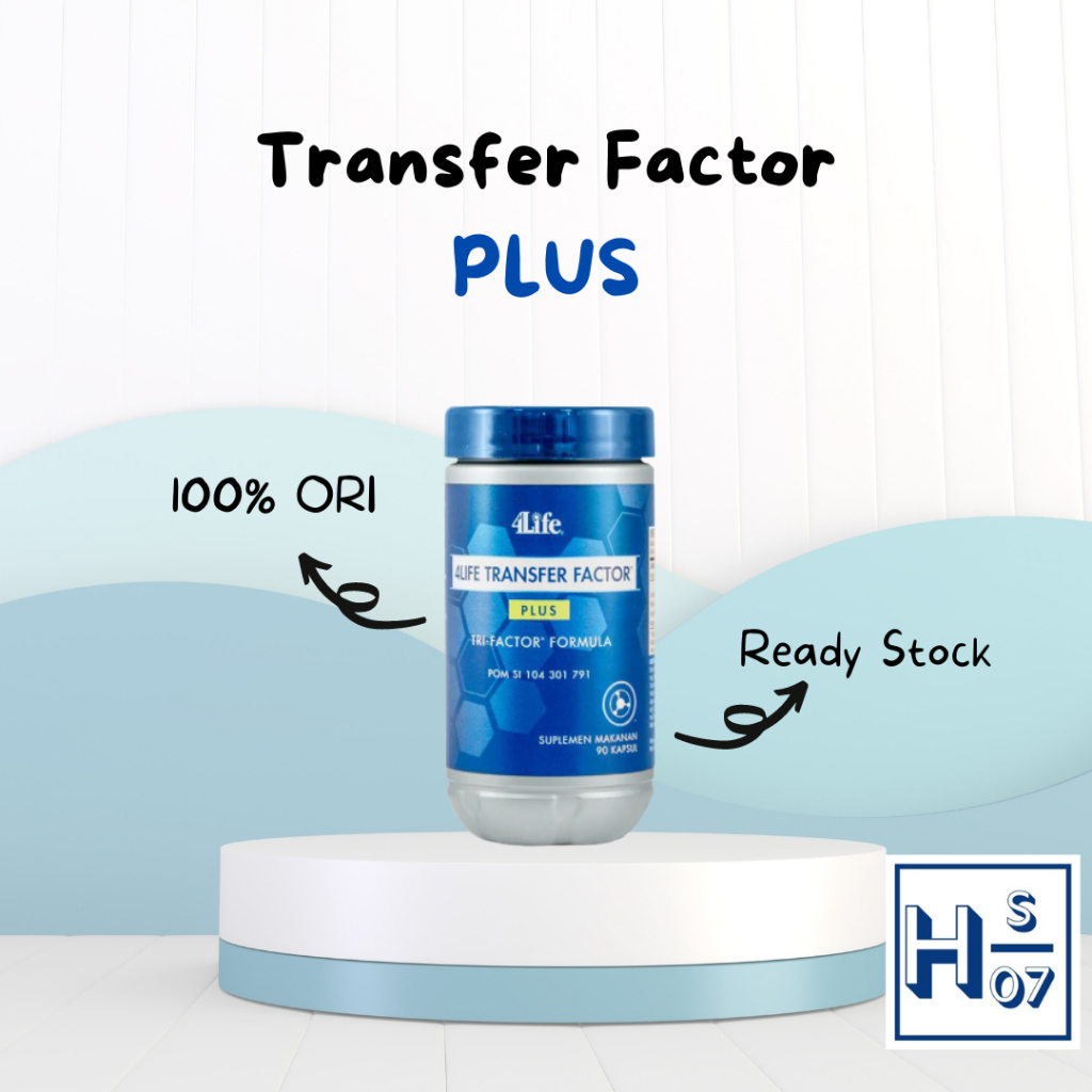 Transfer Factor Plus / TF Plus 100% Original 4Life (90 Kapsul)