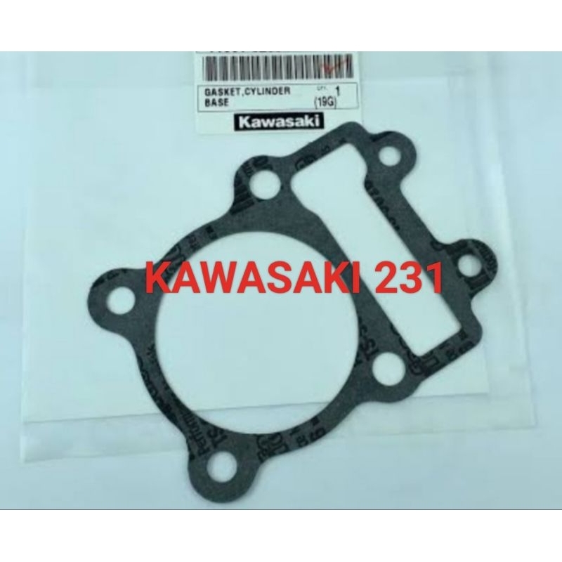 Packing Paking Blok Seher Piston Bawah Kaze Athlete Blitz Joy Edge KSR Original Kawasaki