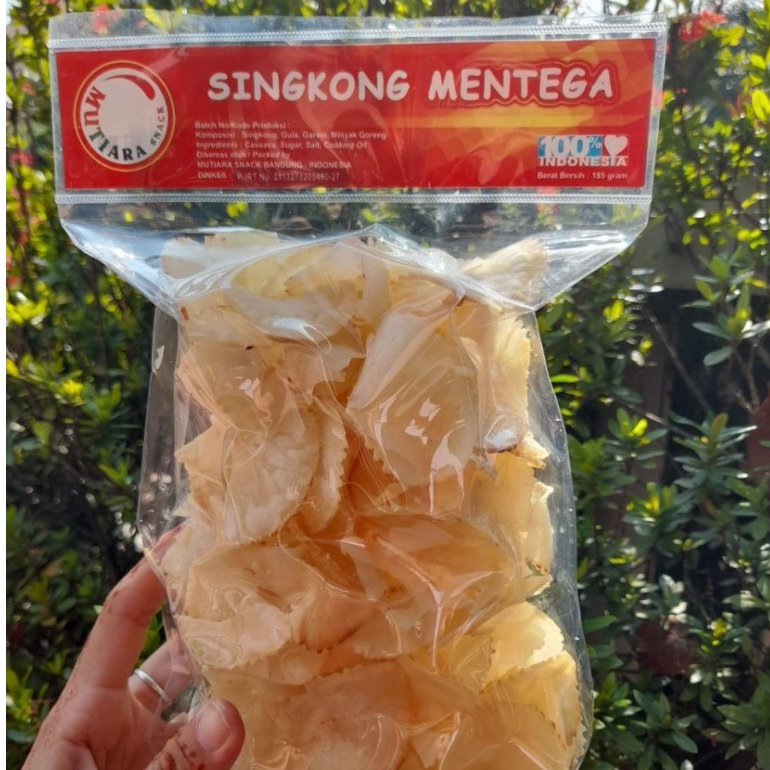 

Keripik Singkong Mentega Asin Gurih Oleh Oleh Khas Bandung