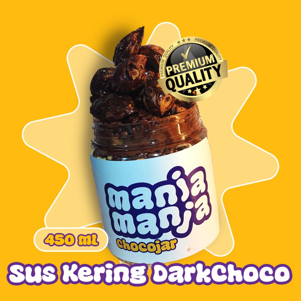 

Sus Coklat Darkchoco Cemilan Snack Coklat Lumer Premium 450 ml - Manja-Manja Jarjoy by Nala