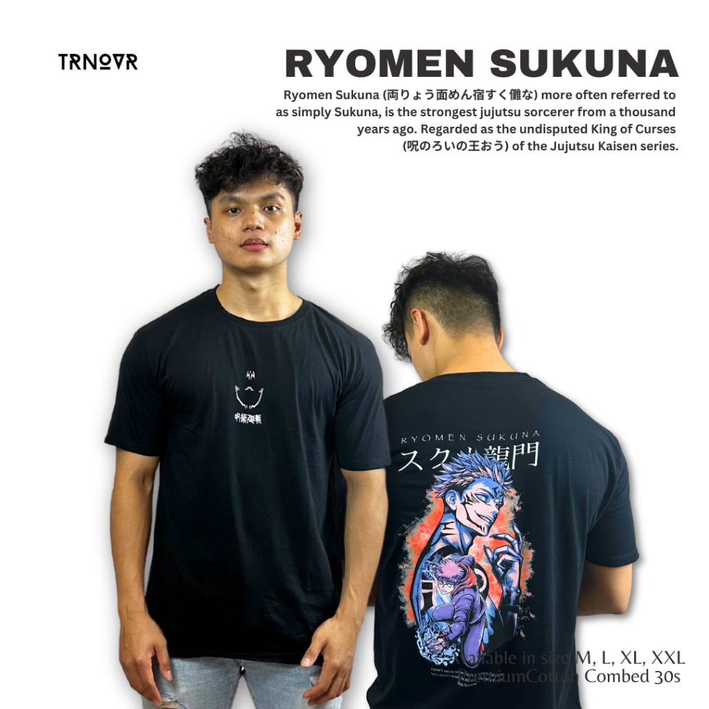 TRNOVR Kaos Anime | Ryomen Sukuna | Jujutsu Kaisen Sukuna