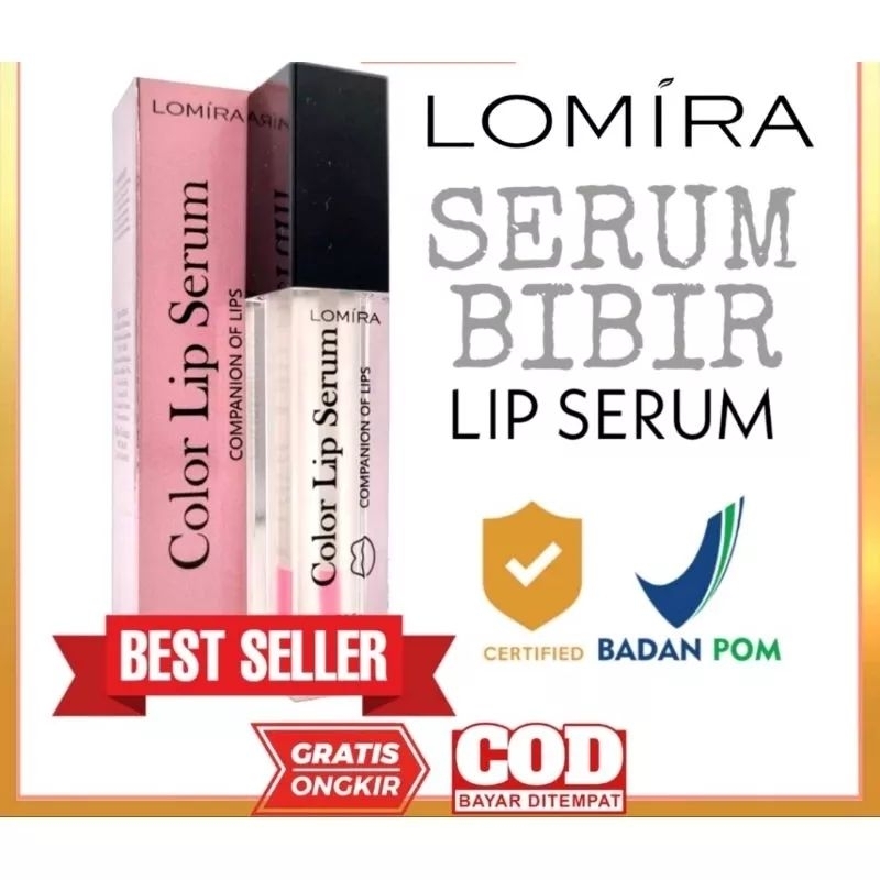 LOMIRA SERUM BIBIR MELEMBABKAN BIBIR SEBAGAI SERUM DAN VITAMIN LIP BIBIR SERUM BIBIR LOMIRA SERUM BI