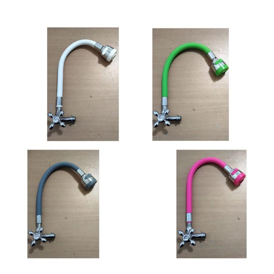 KRAN ANGSA FLEKSIBEL WARNA WARNI / KRAN BAK CUCI PIRING WARNA WARNI HTC