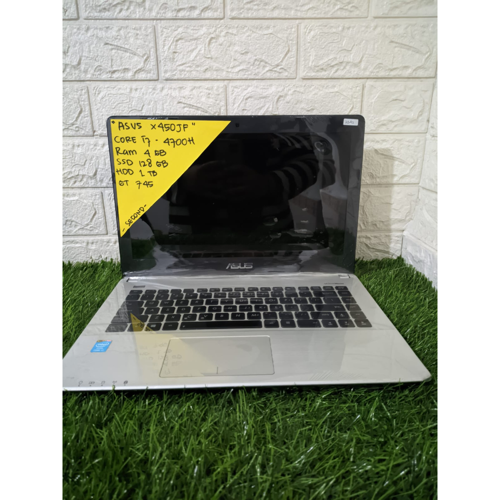 ASUS X450JF CORE I7-4700H RAM 4 GB SSD 128 GB HDD 1 TB GT 745 14 INCH (2342)