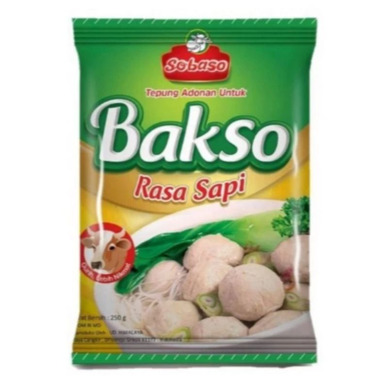 

tepung adonan untuk bakso rasa sapi 250g