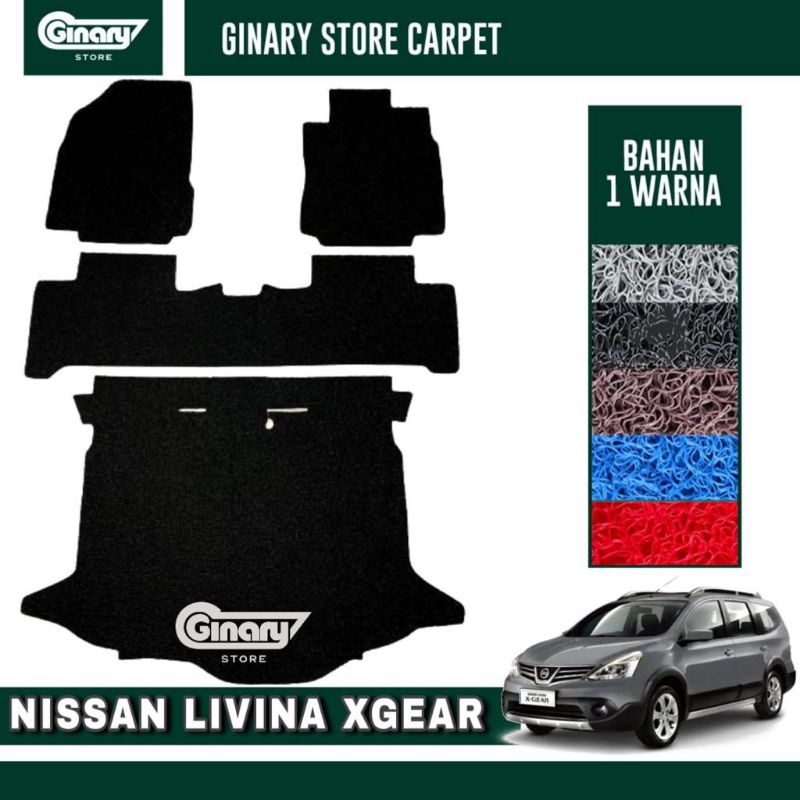 Karpet Mobil Mie Nissan LIVINA XGEAR / Karpet Mie Mobil Nissan LIVINA XGEAR