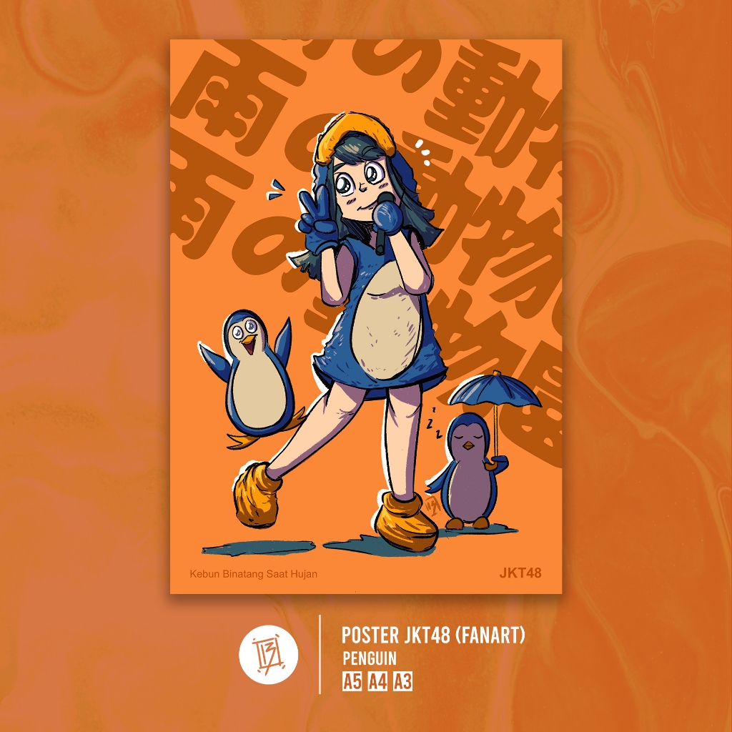 Poster JKT48 (Penguin) (Fanart)