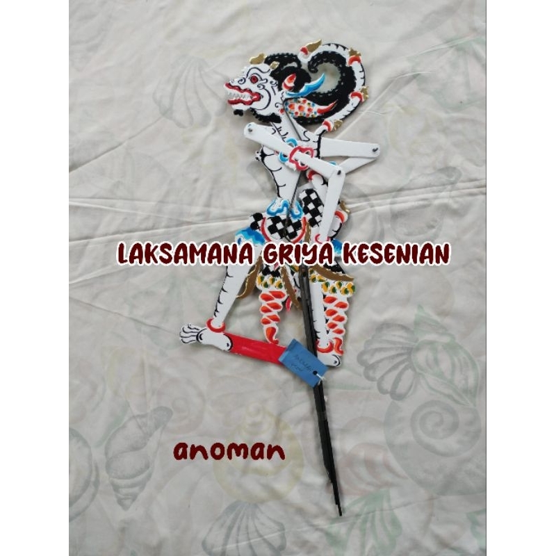 Wayang anoman / wayang pentas anoman / wayang kertas duplex anoman