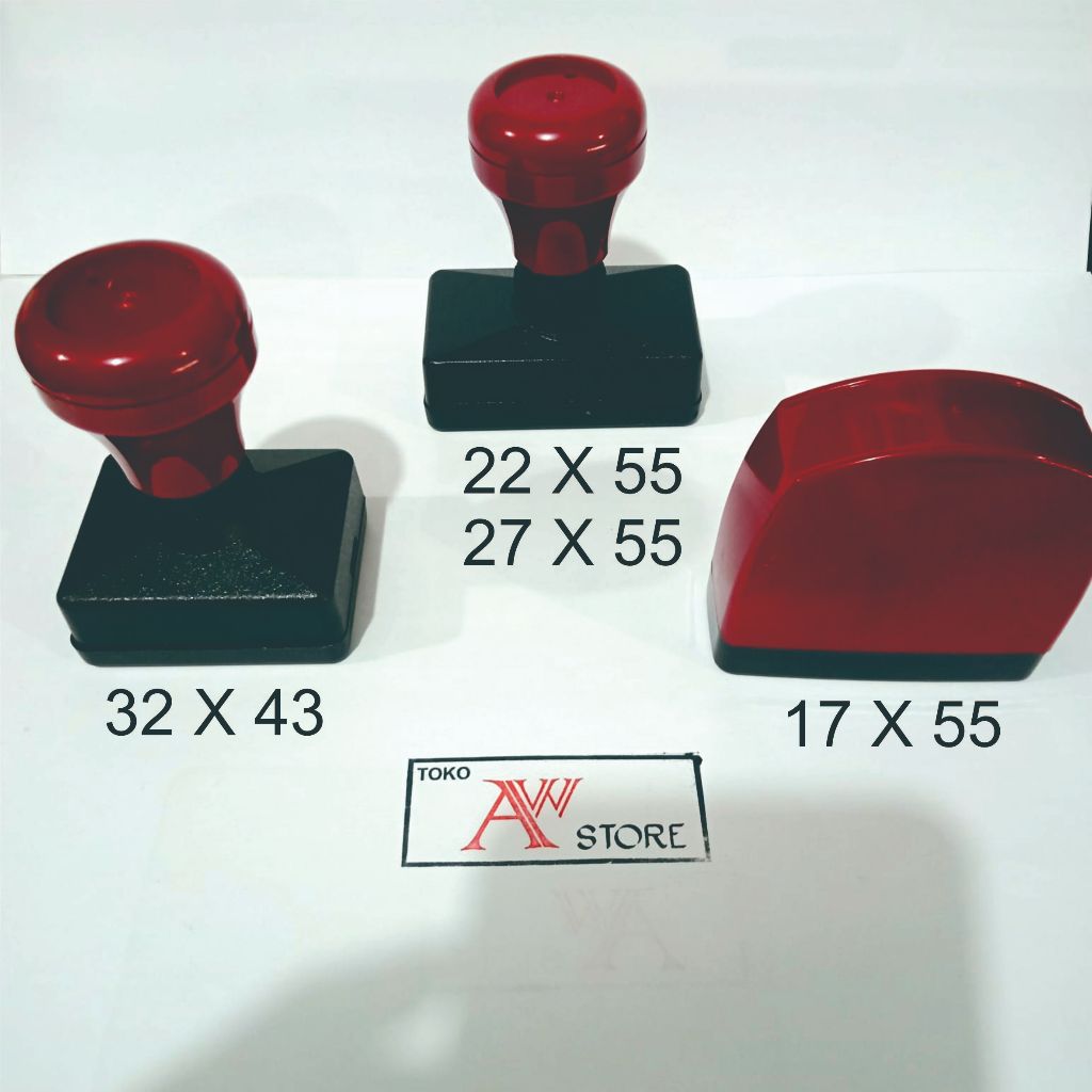 

Stempel Flash custom bentuk kotak / stempel toko, produk , logo dll