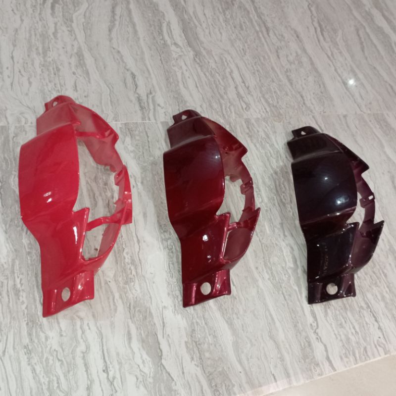 BATOK DEPAN SUPRA X LAMA MAROON MERAH ATI MERAH CABE MODEL TROMBOL ORI JIALING ABS