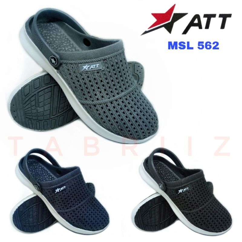 Sandal Slop Pria MSL 562  Sandal karet Pria ATT Sandal Karet Cowok ATT - Trendi Awet Empuk dipakai