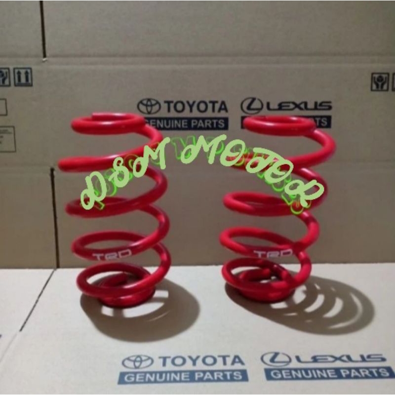 COIL SPRING PERKEONG TOYOTA RUSH ULTIMO/TERIOS TRD BELAKANG ORIGINAL PART