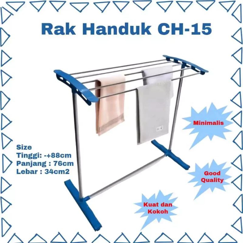 RAK BERDIRI GANTUNGAN JEMURAN HANDUK