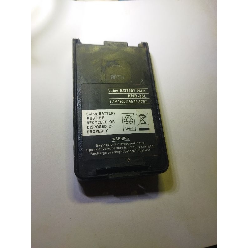 batrai batre baterai ori cabutan ht kenwood tk 378x tk-378x KNB-35L normal