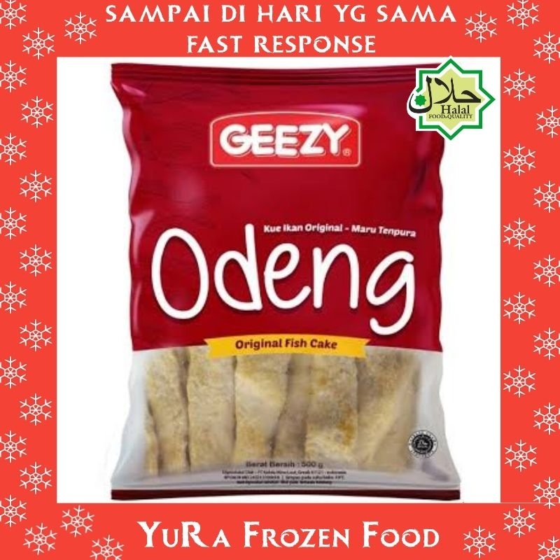 

GEEZY Odeng 500 gr Maru Tempura Original Fish Cake