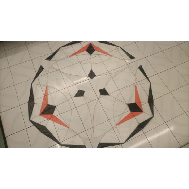 layangan papiran lomba 1,5 meter(bonus senar)