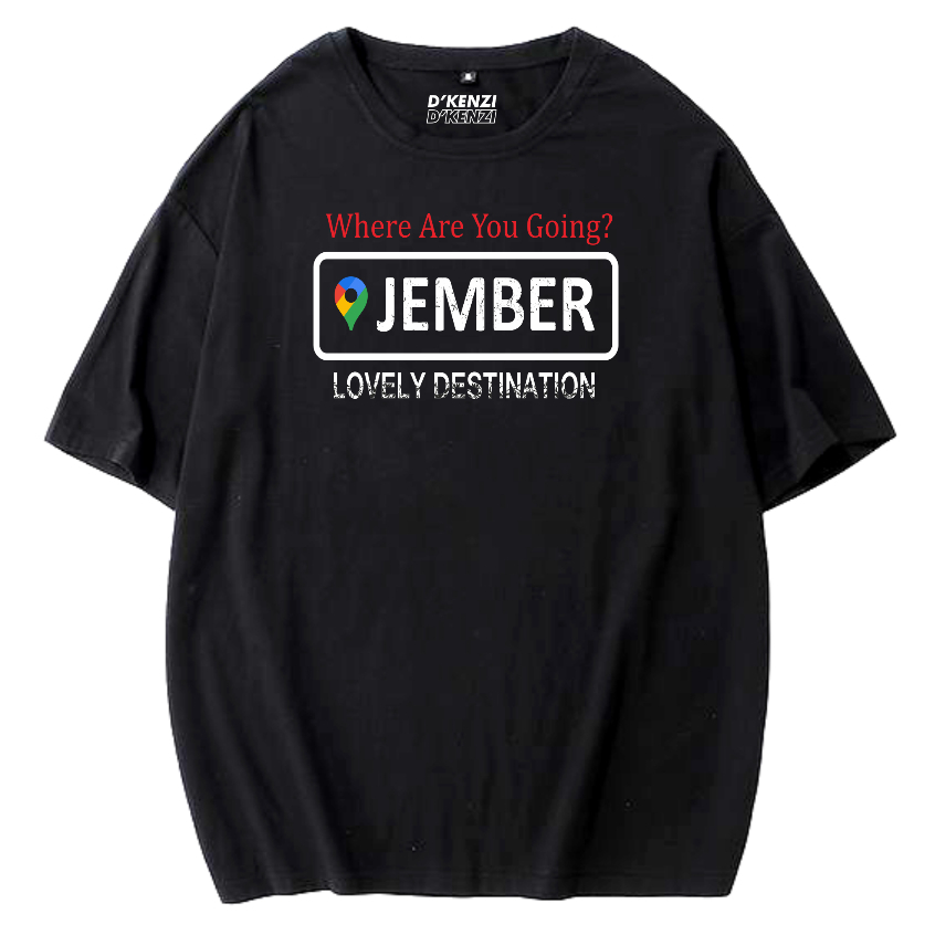 Kaos Jember Tshirt Jember Lovely Destination