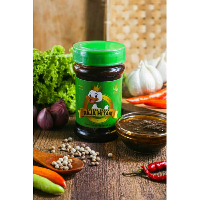 

Sambal Bebek bumbu hitam pedas khas madura 130gr