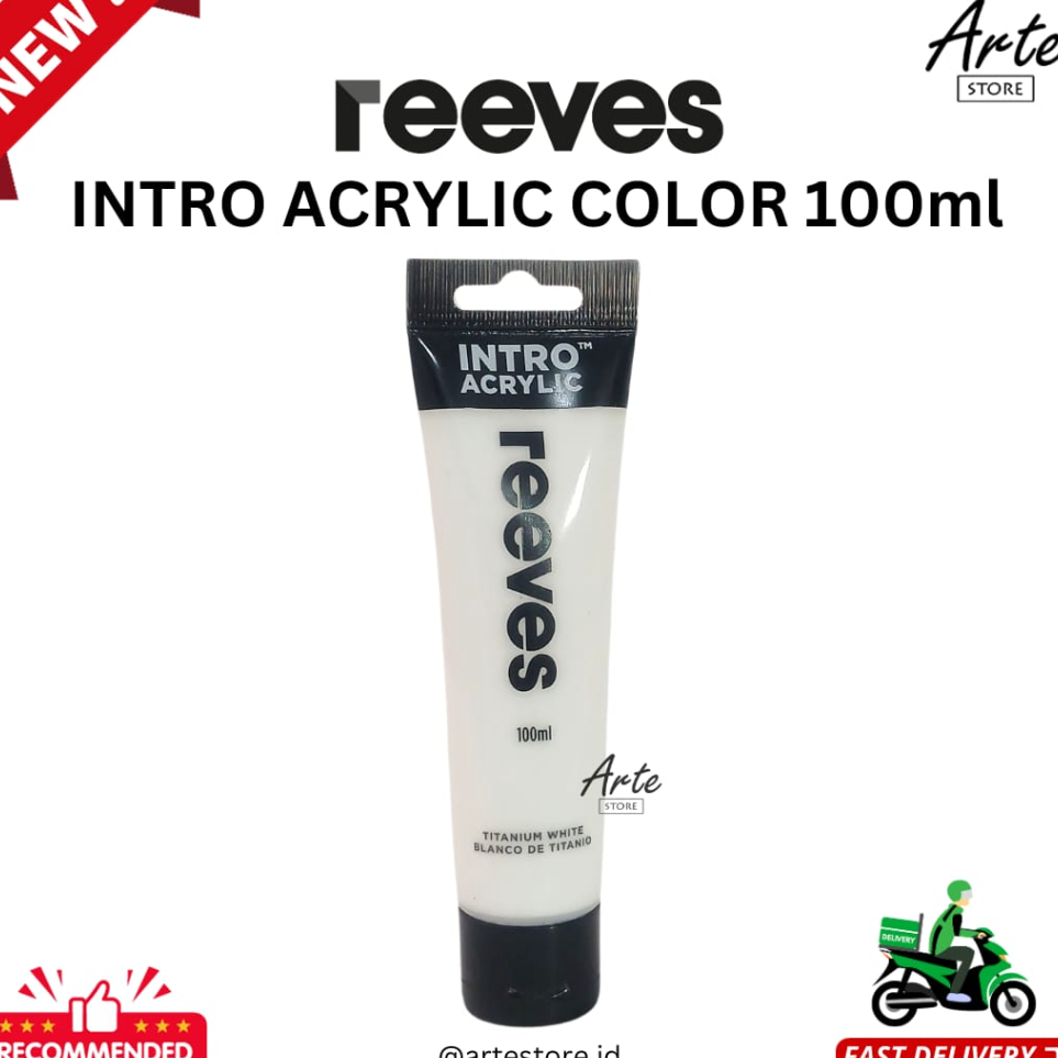 

➘✣✰ Cat Acrylic Intro Reeves Titanium White 100 ml