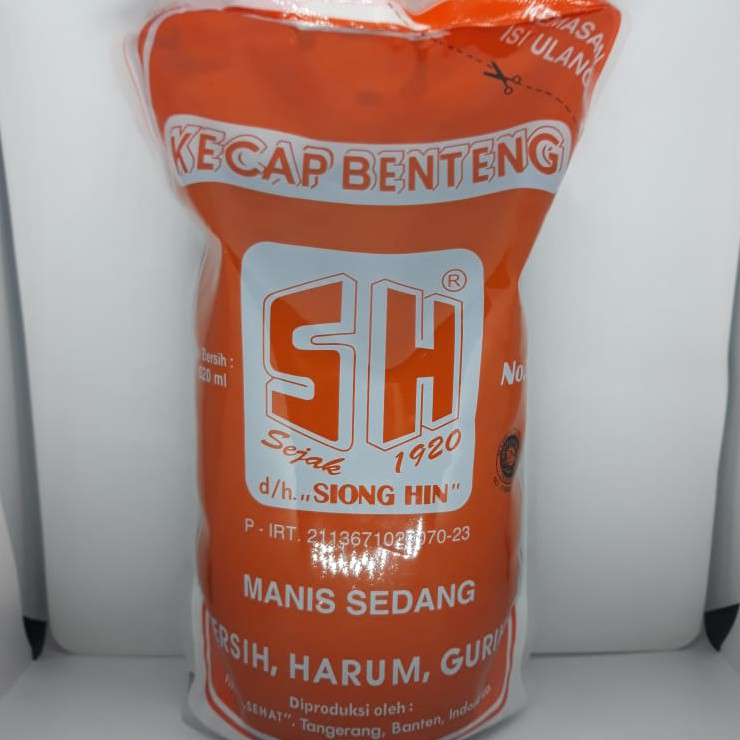 

➝↑❁⁂ Kecap benteng sh refil 620 ml