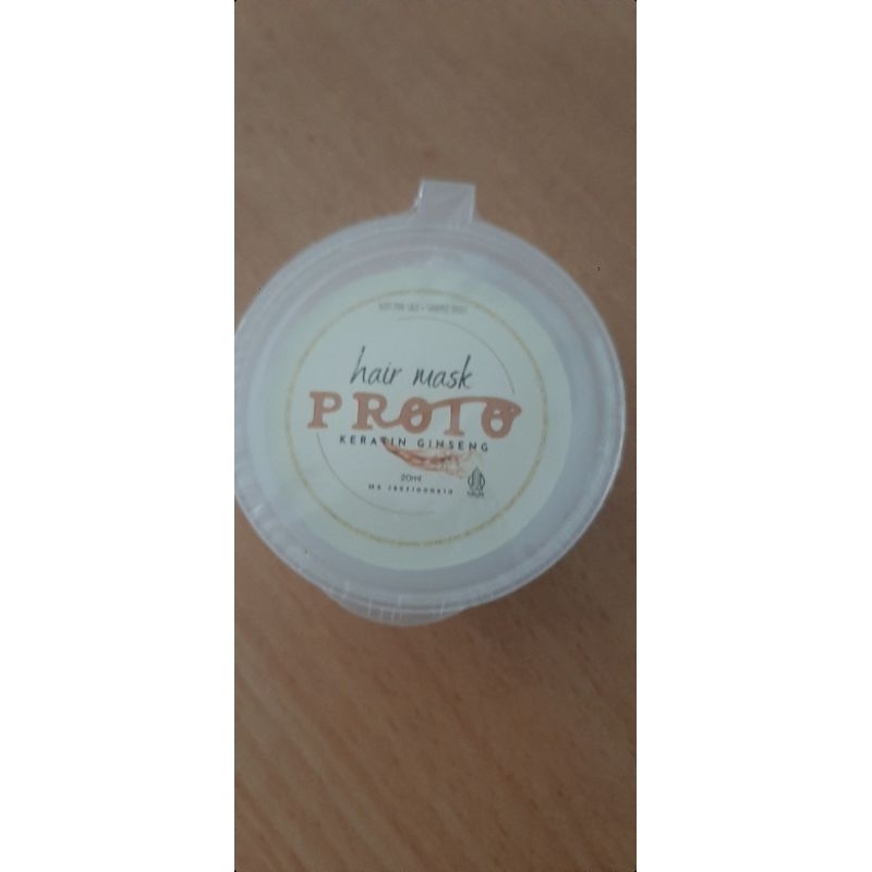 PROTO HAIR MASK KERANTIN GINSENG / HAIR MASK PROTO KERANTIN GINSENG