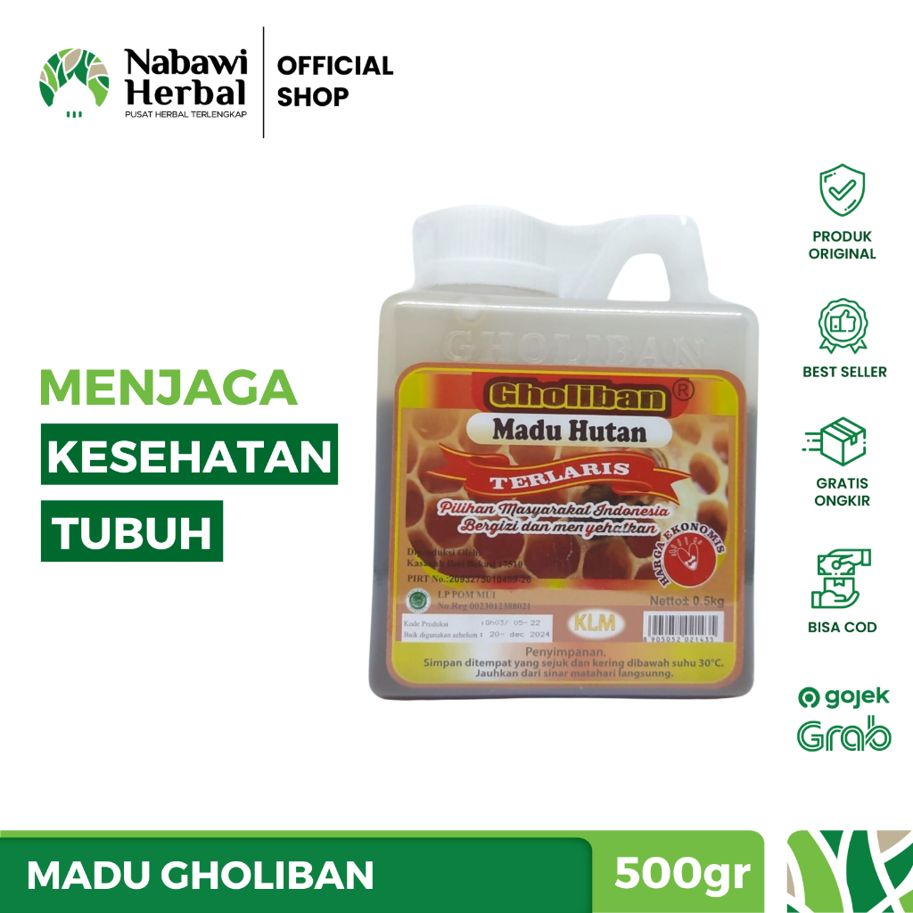 

Madu Hutan Goliban Kalimantan KLM 100% Asli 500gr