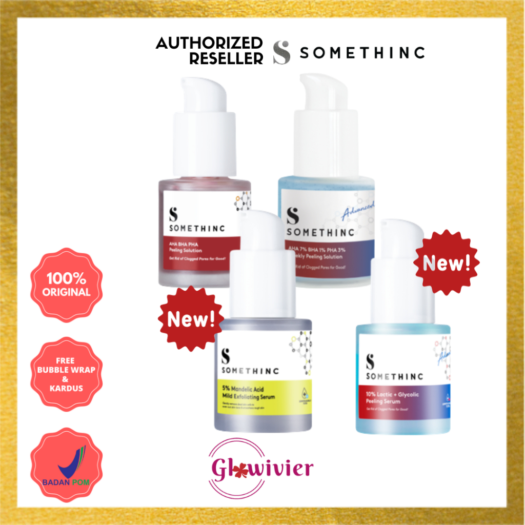 SOMETHINC AHA BHA PHA Peeling Solution / Weekly Peeling Solution / 10% Lactic + Glycolic Peeling Ser