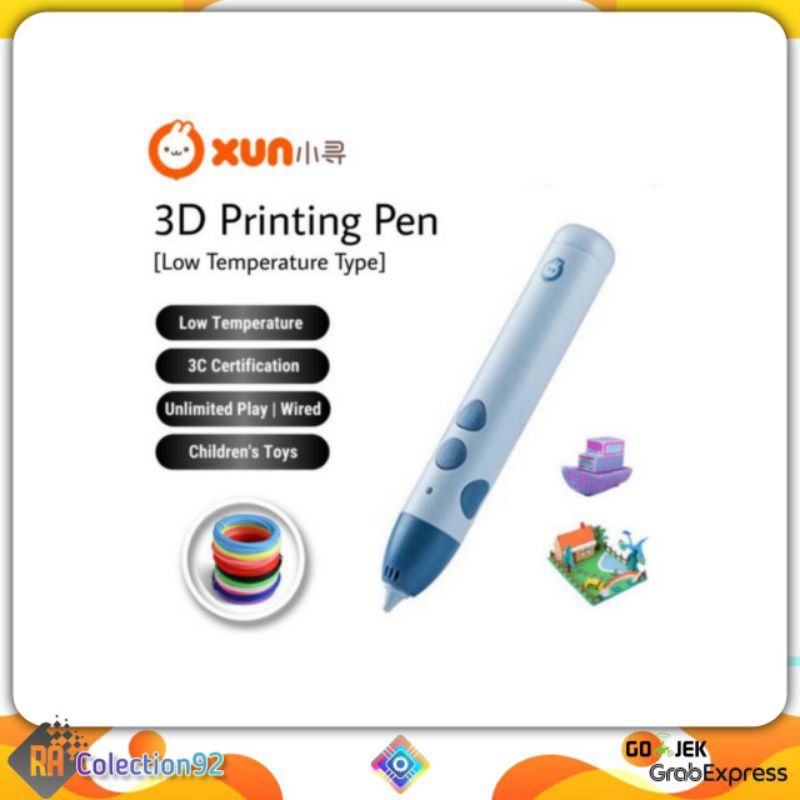 

Xiaoxun 3D Printing Pen Low Temperatur Pena Gambar
