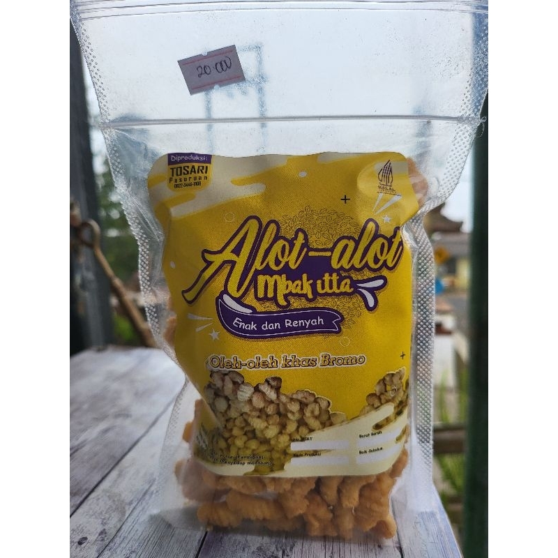 

Alot-alot - Jajanan oleh2 khas Bromo