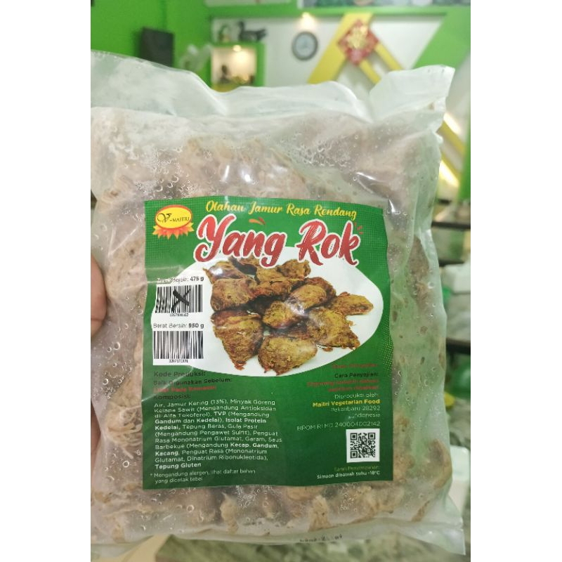 MAITRI - YANG ROK VEGETARIAN - DAGING KAMBING / DENDENG / BAK KUT / CRISPY T / IKANLELE / IKAN SARDI