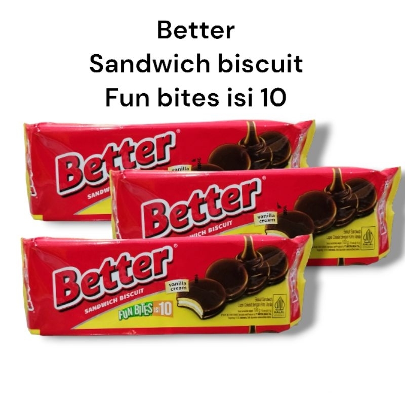 

Better sandwich biscuit
