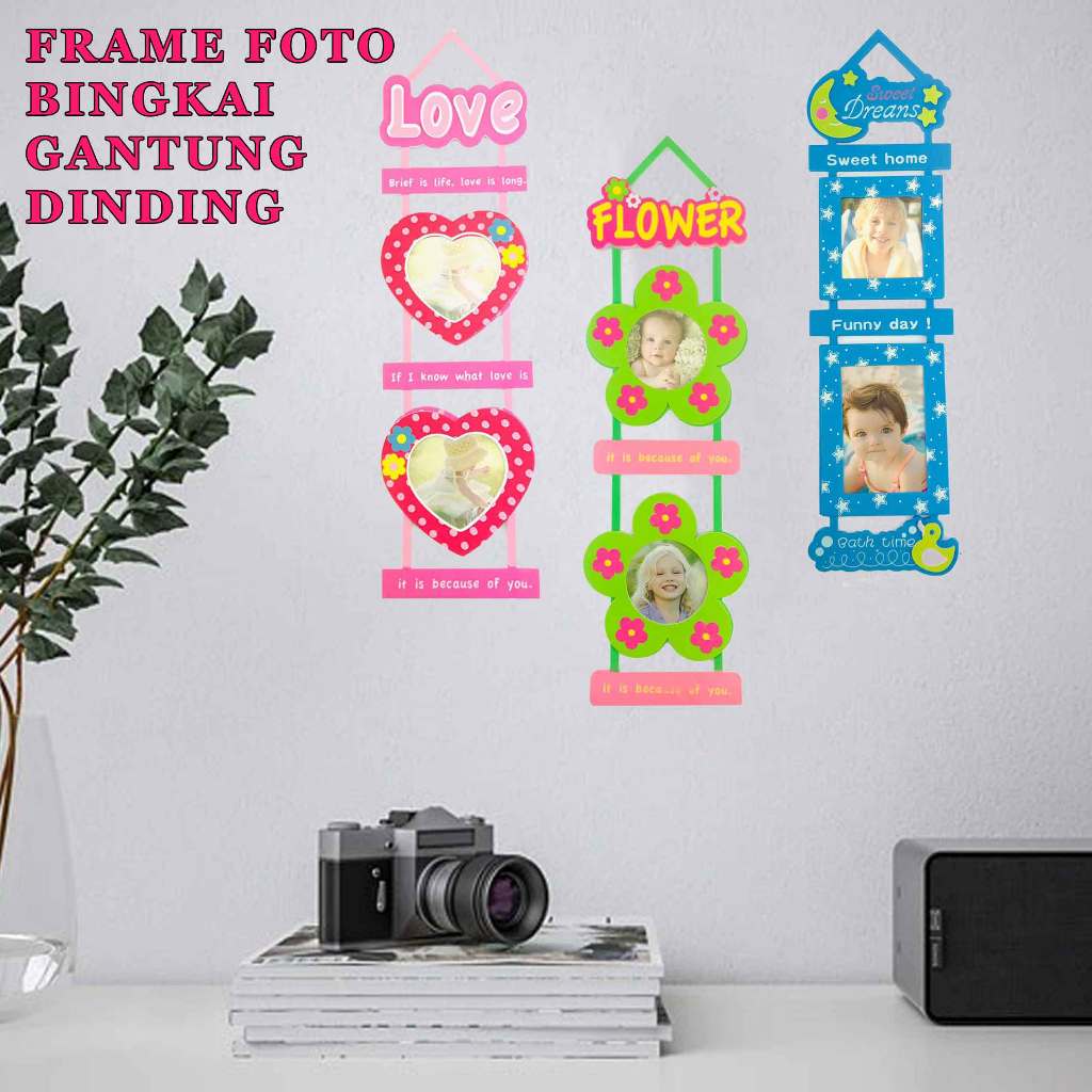 Bingkai Foto Gantung * Frame Foto Dinding * Bingkai Foto Karakter