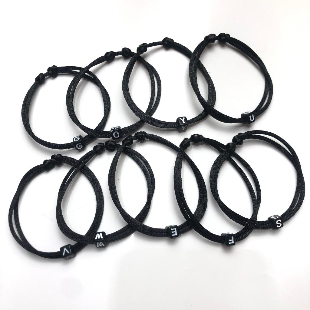 Gelang Inisial Huruf Abjad Cewek Cowok