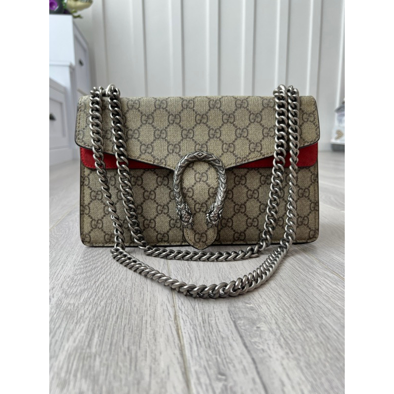 GUCC GG SUPREME MEDIUM DIONYSUS SHOULDER BAG 2019 /DIONYSUS MEDIUM SHOULDER BAG PRELO-VED