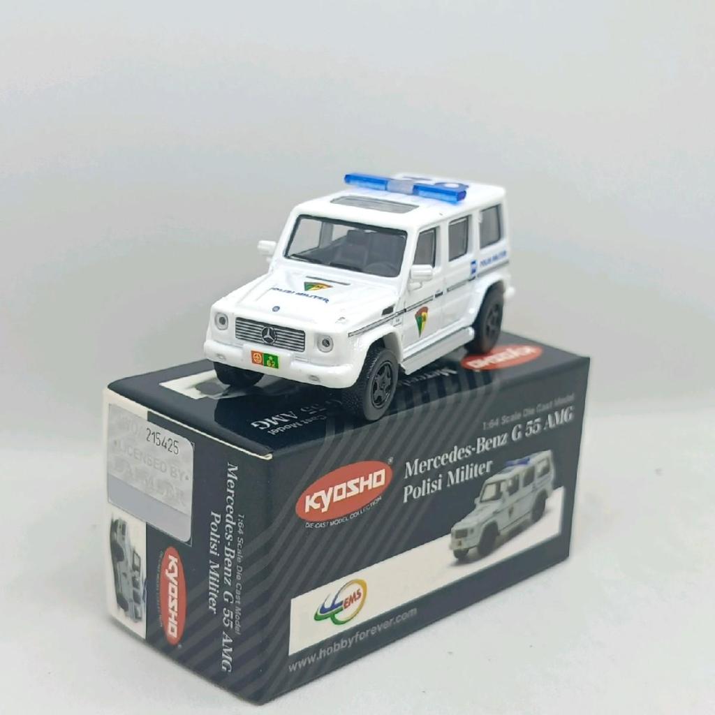 KYOSHO DIECAST MERC G 55 AMG POLISI MILITER