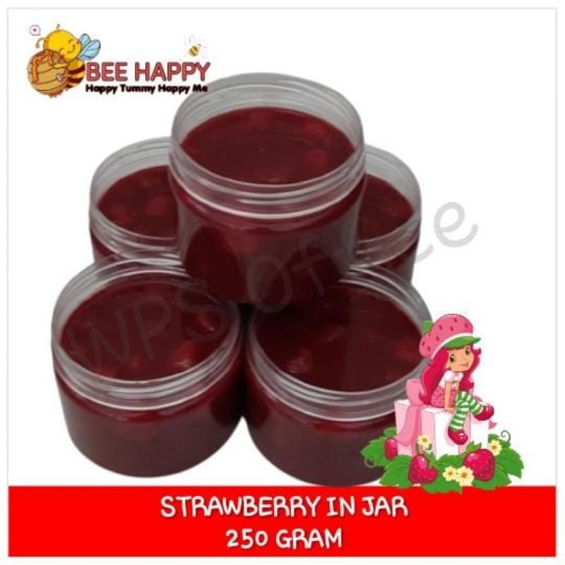 

BEST SELLING! Strawberry in Jar homemade