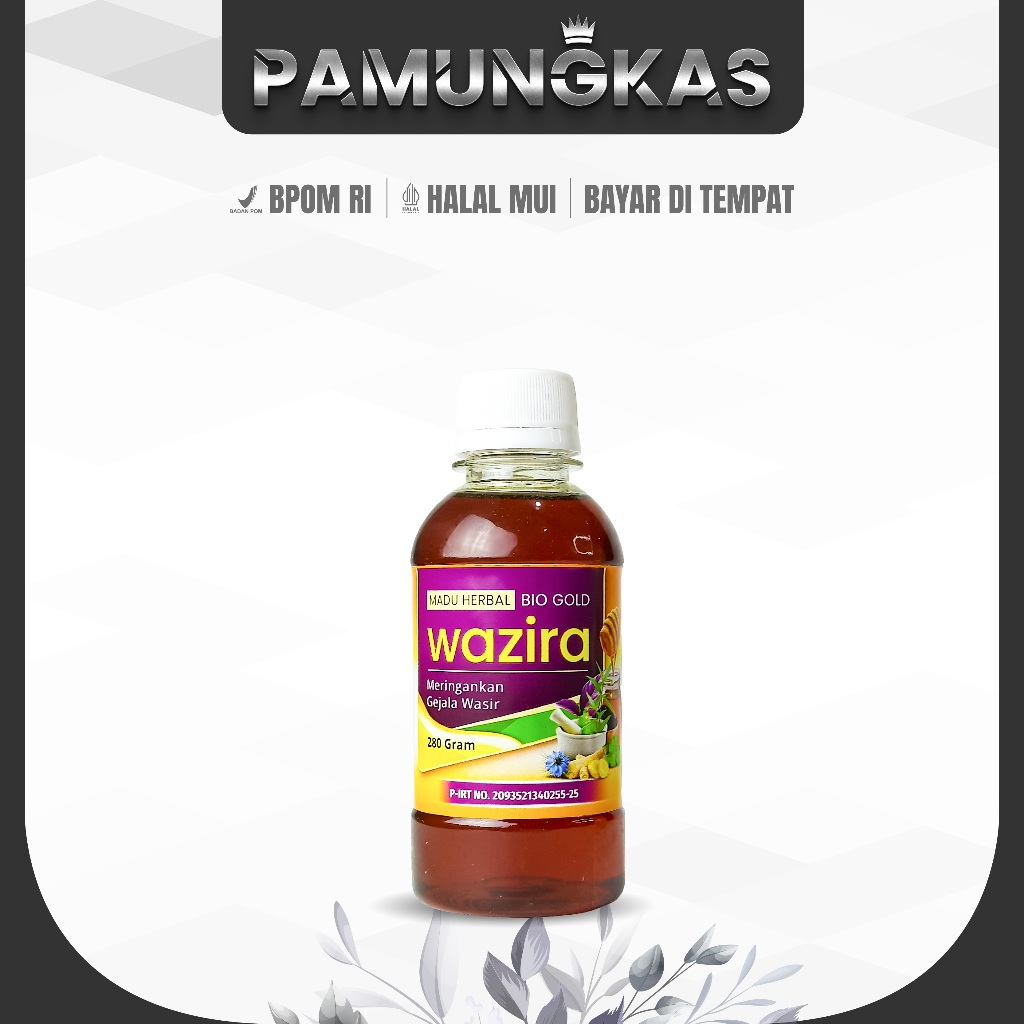

Madu WAZIRA BIO GOLD Obat Herbal Wasir Ambeien Ampuh Atasi Ambeyen Aman Tanpa Operasi