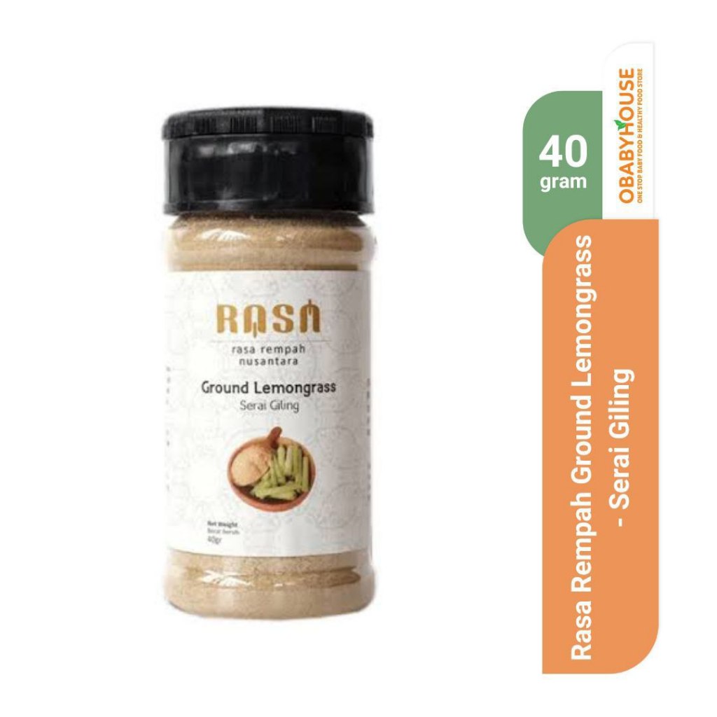 

Rasa Rempah Ground Lemongrass / Serai Giling 40 gr