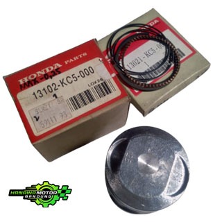 seher piston gl max gl100 cdi ring seher ring piston honda gl max gl 100 cdi Oversize 25 -KC5-