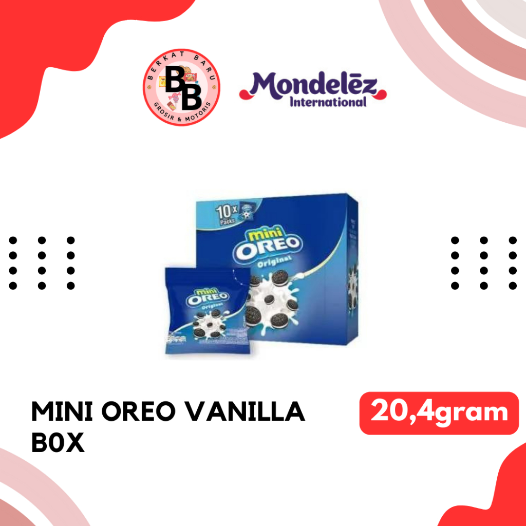 

[BB SNACK] OREO MINI BOX 20,4GRAM ISI 10 POUCH