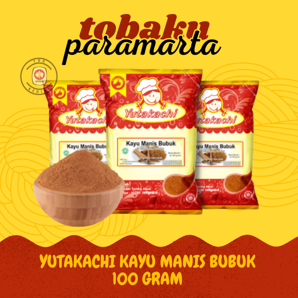 

KAYU MANIS BUBUK YUTAKACHI 100 GRAM / KAYU MANIS BUBUK