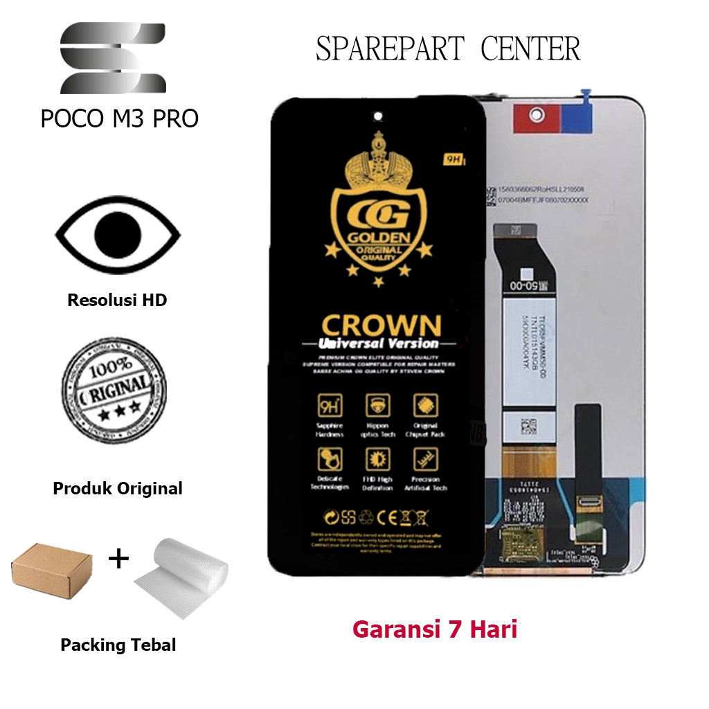 LCD POCO M3 PRO 5G / REDMI NOTE 10 5G ORIGINAL FULLSET