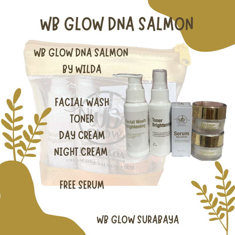 WB Glow DNA SALMON by Wilda skincare