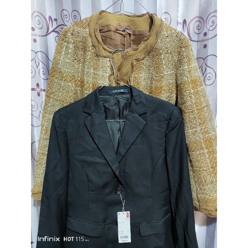 TWEED BLAZER CROP