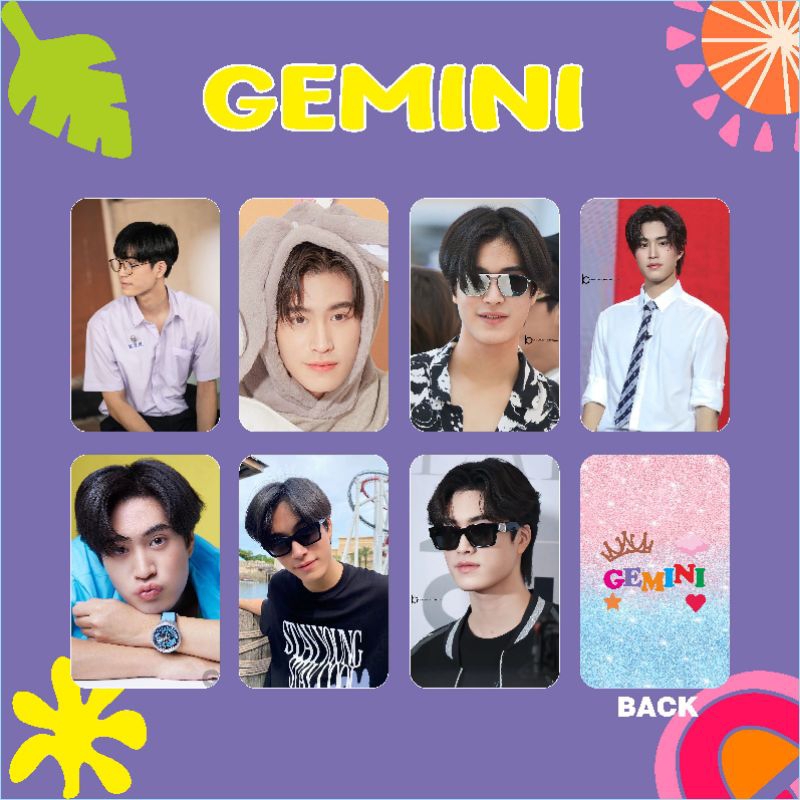 Photocard aktor Thailand/ My School President / Gemini / Fourth