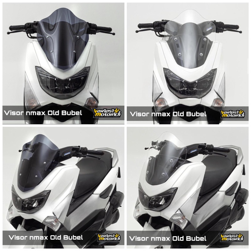 visor nmax Old - visor nmax - visor nmax Bubel - visor nmax Thailand - visor nmax Clear (TEBAL 3mm)