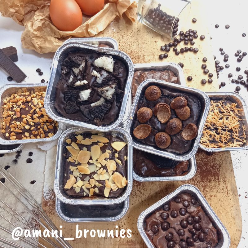 

Fudgy Brownies Panggang Mini Cup X100 Per 1 Pcs