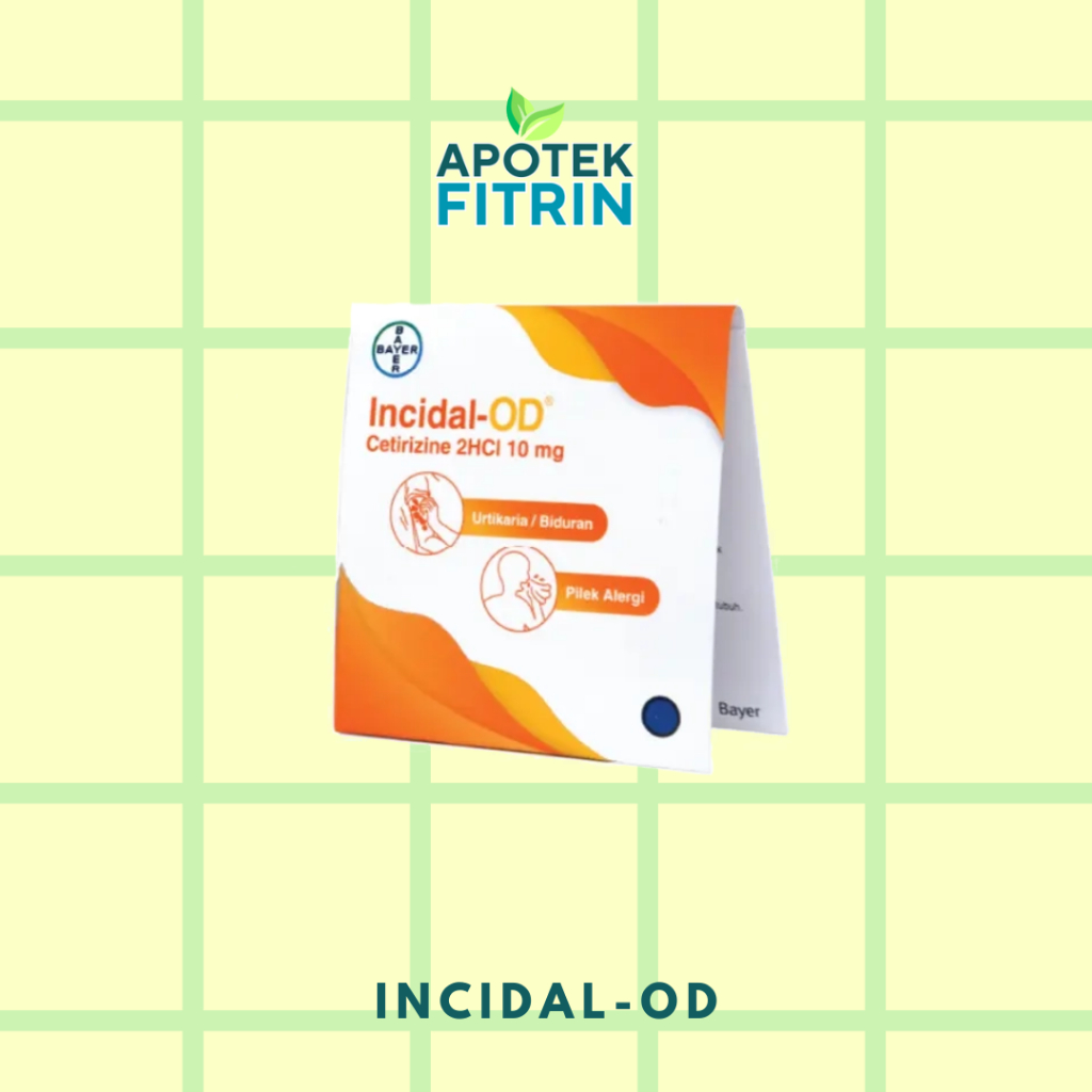INCIDAL-OD STRIP 4 KAPSUL
