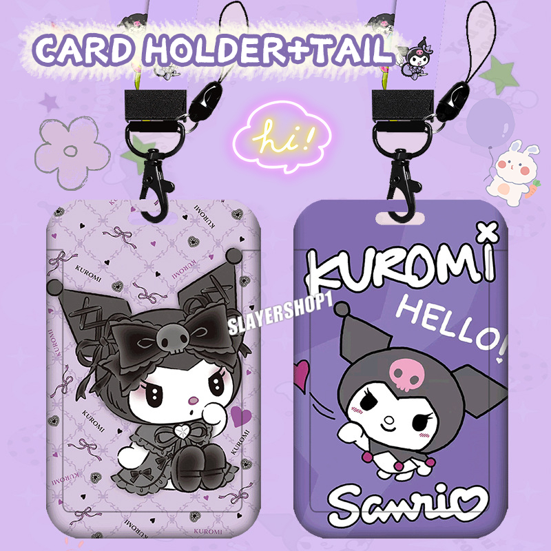 

Tempat kartu ID card holder / Tag holder / name tag ada tali lanyard Roro Jump